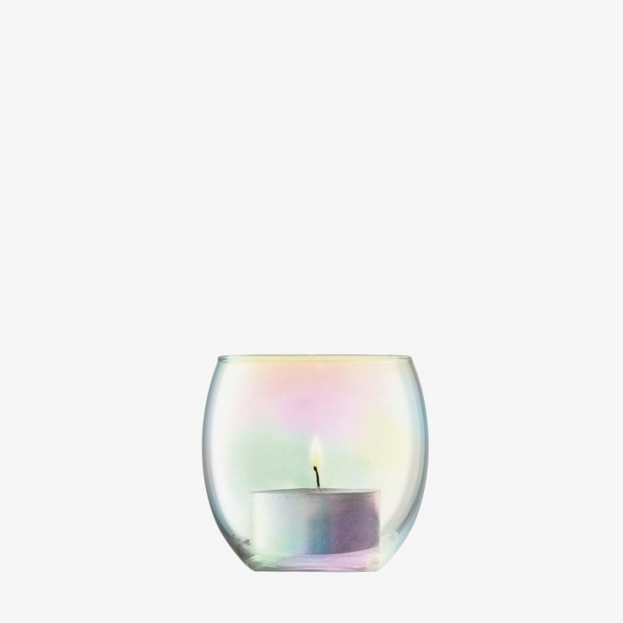 Interior LSA | Pearl Tealight Holder H6.5Cm