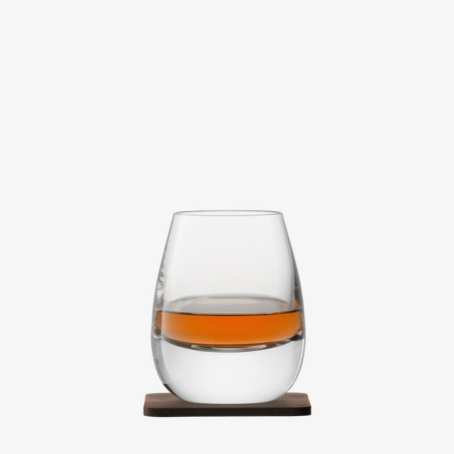 Drinkware LSA | Whisky Islay Tumbler & Walnut Coaster 250Ml