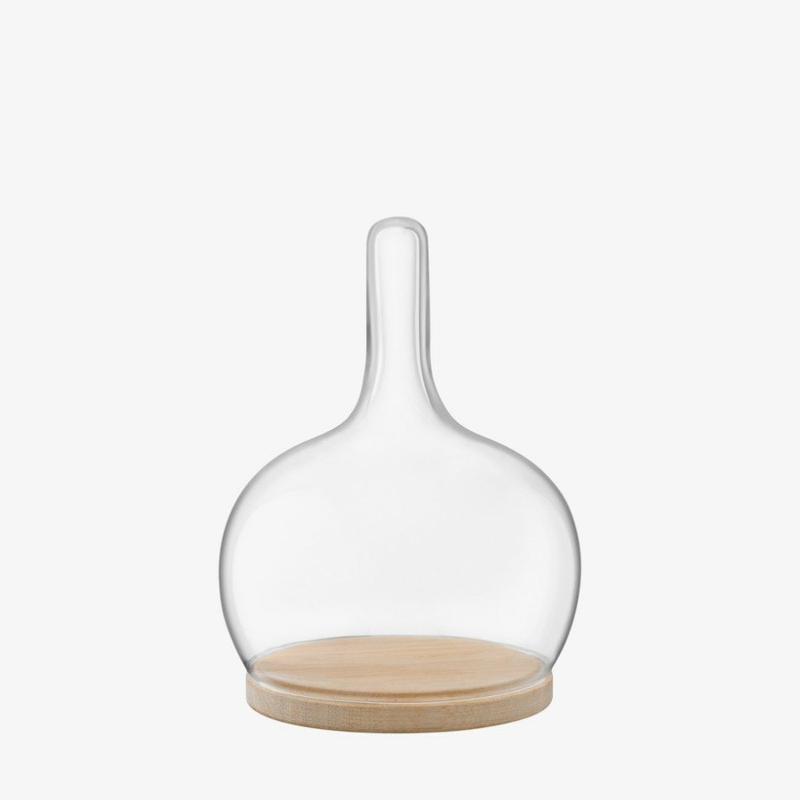 Tableware LSA | Cloche Dome & Oak Base Dia:19.5Cm